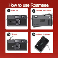 The Roameee - Screenless Film-Simulator Camera